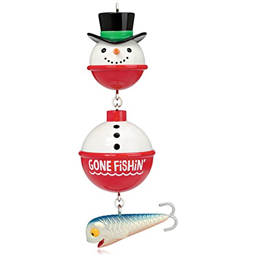 Hallmark Keepsake Ornament Gone Fishin' Snowman