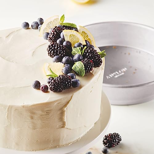 Anolon Pro-Bake Aluminized Steel Baking Cake Pan, Round, 9 Inch - Silver #TOP1