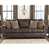 Amazon.com: Signature Design by Ashley Nicorvo Traditional Faux Leather ...