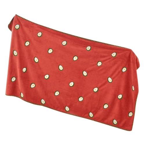 Serviette de bain grande taille drap de douche absorbante corail unie douce confortable