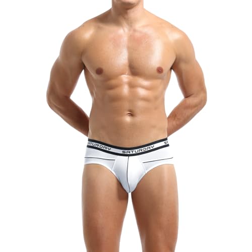 KAREN SPACE Men's Breathable Briefs Underwear Mens Moisture Wicking Underwear2