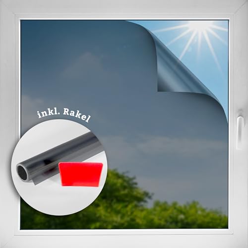 d-c-fix Tönungsfolie statisch haftend (90x200cm) Sonnenschutz Fensterfolie für innen, 99{6189627841783c7d2215fab9423f3819a7091a26836f60aa2b63130eba6ca470} UV-Schutz, hitzeabweisend, verdunkelnd, Verdunklungsfolie & Wärmeschutzfolie ideal für Fenster und Glastüren d-c-fix Tönungsfolie statisch haftend (90x200cm) Sonnenschutz Fensterfolie für innen, 99{6189627841783c7d2215fab9423f3819a7091a26836f60aa2b63130eba6ca470} UV-Schutz, hitzeabweisend, verdunkelnd, Verdunklungsfolie & Wärmeschutzfolie ideal für Fenster und Glastüren