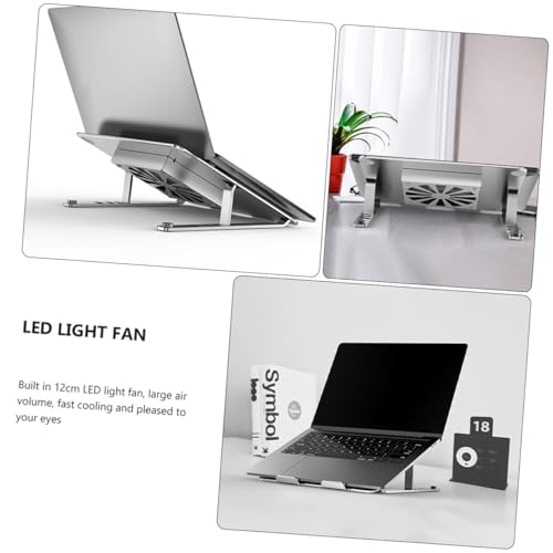 Support PC portable en aluminium réglable en hauteur Vaguelly
