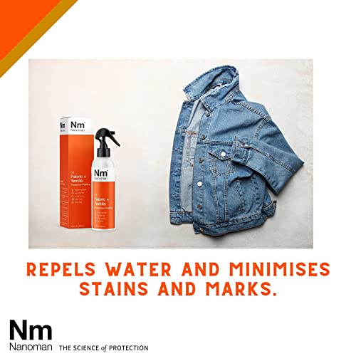 Nanoman 4001 Water Repellent/Waterproof Spray For Shoes & Fabric Incl Suede Leather Nubuck. Eco Friendly. Nanotech Formula Free Of Alcohol & Pfas. Stain And Liquid Protection From Water Snow & Slush thumb #3