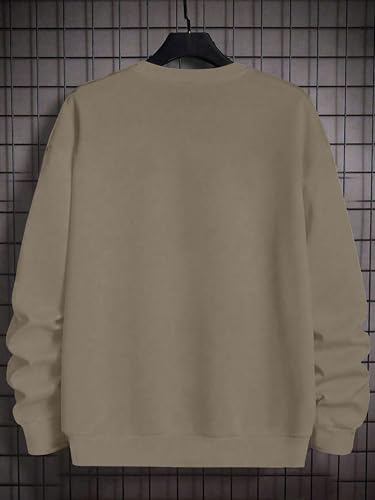 Image of Noble Monk Men's Baggy Fit Sweatshirt | Drop Shoulder Oversized Sweatshirt | Long Sleeve Zip with Collared Sweatshirts for Men's