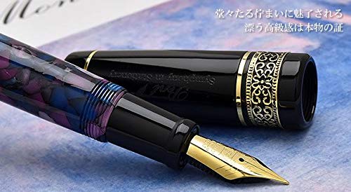 Amazon | Pent〈ペント〉 万年筆 シンフォニー ラルゴ 紫紺の時空