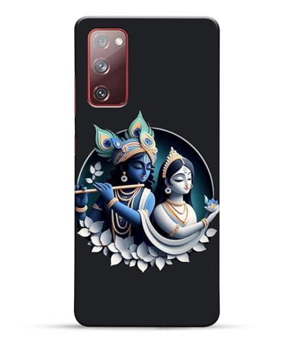 Image of Lord Radha Krishna Printed Hard Back Case Cover Compatible for Samsung Galaxy S20 FE 5G / Samsung S20 FE 5G (Multicolor) - D1666