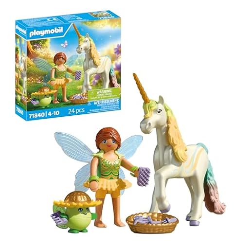 PLAYMOBIL | Magic Unicorns | Unicornio arcoíris con Hada | con Accesorios Intercambiables y Detalles mágicos niños a Partir de 4 años | 71840 | Ya disponible en tu tienda friki favorita! En mundofriki.es!