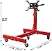 BIG RED T26801-1 Torin Rotating Steel Engine Stand: Lift Stand with 5-Casters, 4 Adjustable Arms, 360 Degree Rotating Head and Foldable Frame, 3/4 Ton (1,500 lbs) Capacity, Red