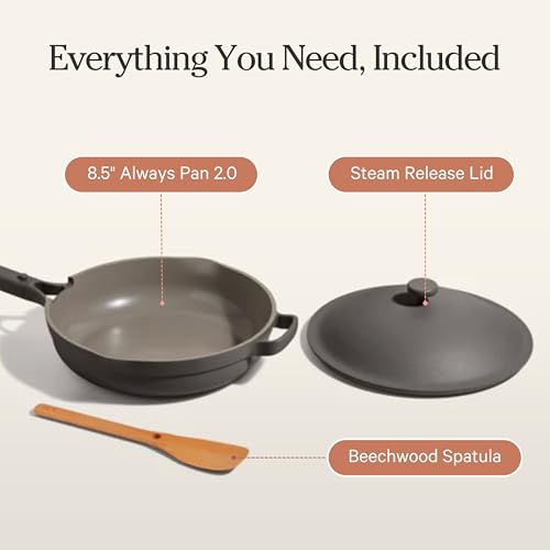 Our Place Mini Always Pan (8.5", Ceramic Nonstick, Char) — view 8