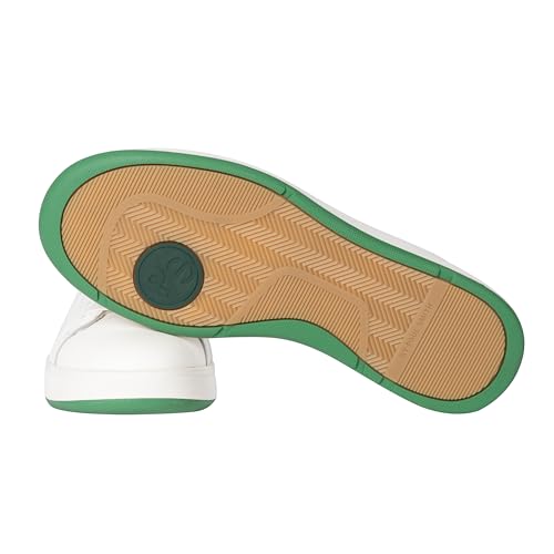 Paul Smith Men's Leather 'Albany' Sneakers with Green Soles2