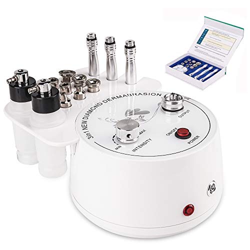 Titoe Diamond Microdermabrasion Machine 3 in 1 0-55cmHg Suction Power Professional Microdermabrasion Machine