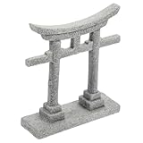 KAILIKETIY 耐久性のある石の鳥居水槽装飾 水族館の工芸品 サンドテーブル用ガーデンクラフト 水槽DIY風景小道具 卓上盆栽飾り インテリア演出