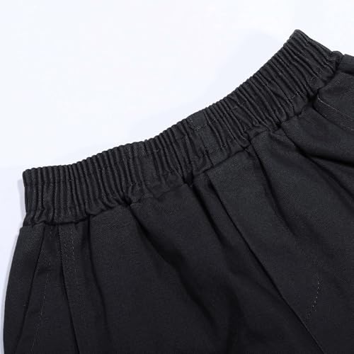 Boys Kids Casual Cargo Pants Loose Fit Activewear Sweatpants for Sports Outdoor Play Comfortable Durable Trousers4