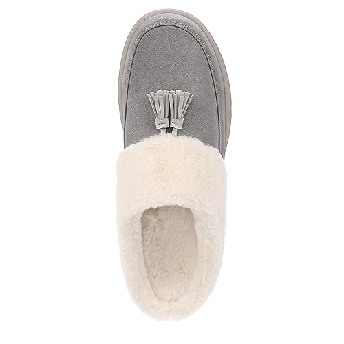 Vionic Cedar Perrin Women's Slip-On Cozy Slipper- Supporting Ladies Indoor/Outdoor Slippers that Include VIO MOTION Technology Orthotic Insole With Built-in Arch Support, Helps Heel Pain, Medium Fit3