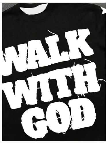 SOLY HUX Men's Letter Print Graphic Tees Short Sleeve Round Neck T Shirt Streetwear Summer Tops3