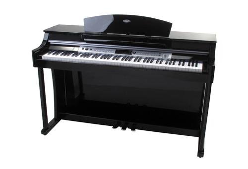 Classic Cantabile DP-60 Piano numérique en noir SET avec banquette et casque