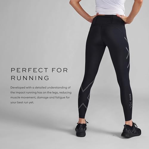 2XU Women's Light Speed Compression Tights - Lightweight & Flexible Support for Improved Running Performance2