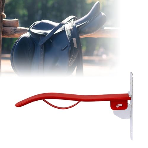Vaveren Iron Horse Saddle Stand Stable Accessories Strong Bearing Weight Heavy Duty Saddle Organizer Tack Storage Supplies for Stable