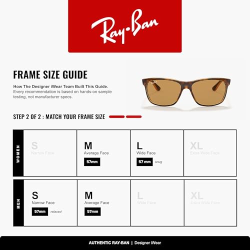 Image of Ray-Ban RB4181 Square Sunglasses for Men for Women