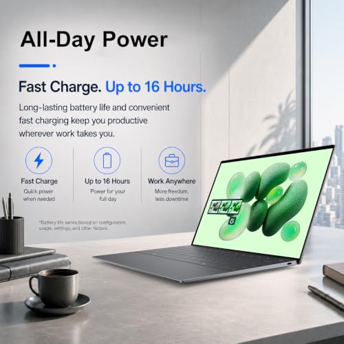 Image of Dell XPS 13 9345, 13.4 inch 3K OLED Touchscreen, X Elite, 32GB DDR5, 1TB SSD | Premium Business Laptop AI PC, 12-Core Snapdragon > Intel Ultra 7-155H, 400 nits Anti-Glare, Fingerprint, Wi-Fi 7, Win 11 Pro