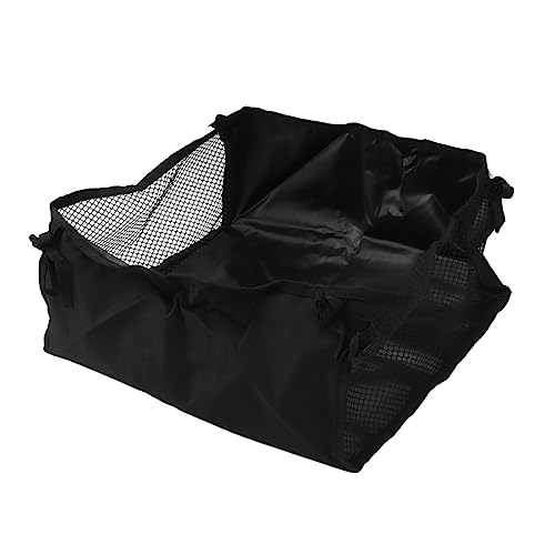 Bolsa de cadeira Rote, bolsa abaixo por cesta móvel de cadeira de rodas sob o tecido Oxford 600d para andador preto