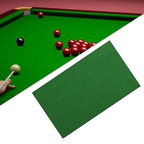 Segolike Worsted Billiards Cloth Accessory 7Ft 9Ft Durable Tablecloth Mat Felt Cover Snooker Billiard Table Clubs Indoor, Green, 2.6X1.45M #TOP5