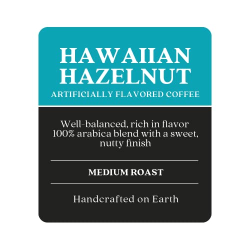 Copper Moon Ground Coffee, Medium Roast, Hawaiian Hazelnut Blend, 12 Oz #TOP4