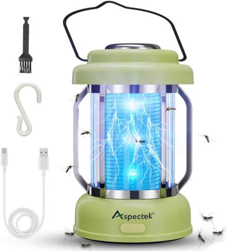 ASPECTEK Waterproof Bug Zapper Lantern...