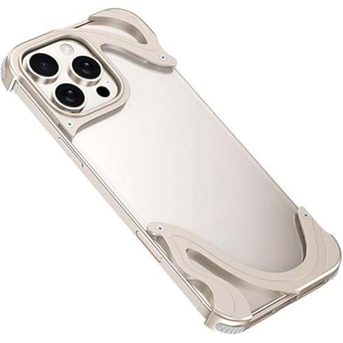 É adatta per iPhone custodia protettiva trasparente con delfino in metallo senza cornice anti-caduta ad alta definizione colore originale 16Pro