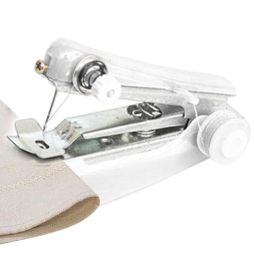 Máquina de coser portátil - Grapadora compacta a mano para adultos y niños, herramienta de coser manual | Máquina cómoda para ropa, cortinas de seda, edredones, viajes y reparaciones
