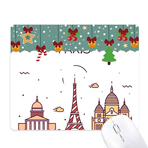 Tapis de souris Paris en caoutchouc pour organiser votre espace de télétravail