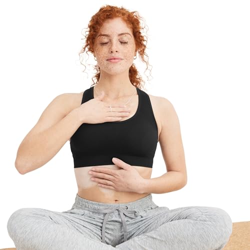 Jockey Women's Bra Seamfree Mid Impact Sports Bra4