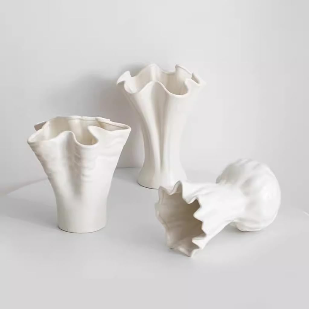 Wazon na kwiaty Nordic Ceramic, nowoczesny dekoracyjny dried, Living Room (M)