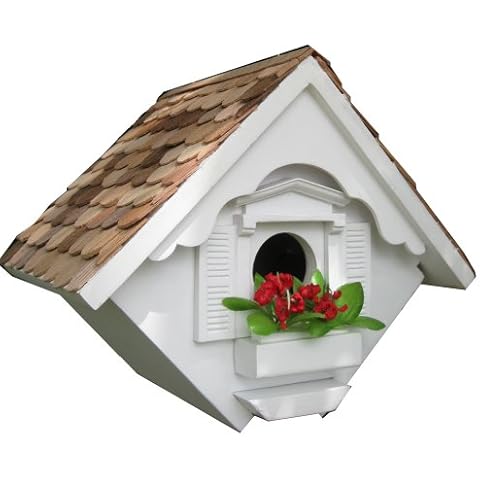Home Bazaar Inc Little Wren House White Cover
