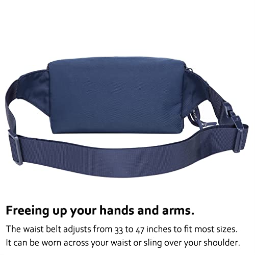 Image of HotStyle 521s Fashion Fanny Pack Small Hiking Waist Bag, 8.0 inchx2.5 inchx4.3 inch, S029C, Navy, One Size
