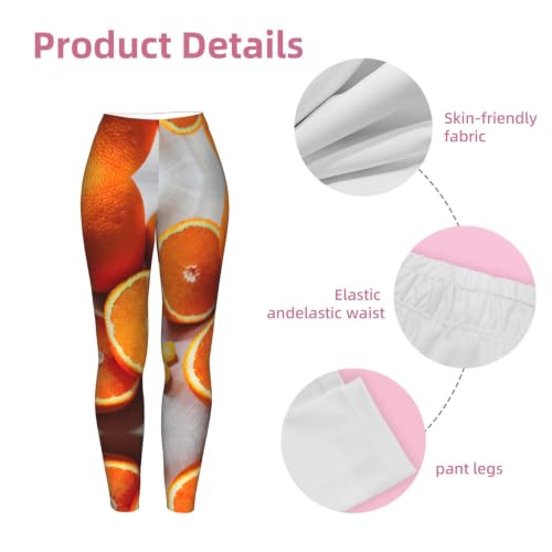 Leggings de compresión sin transparencias mallas suaves de frutas 6