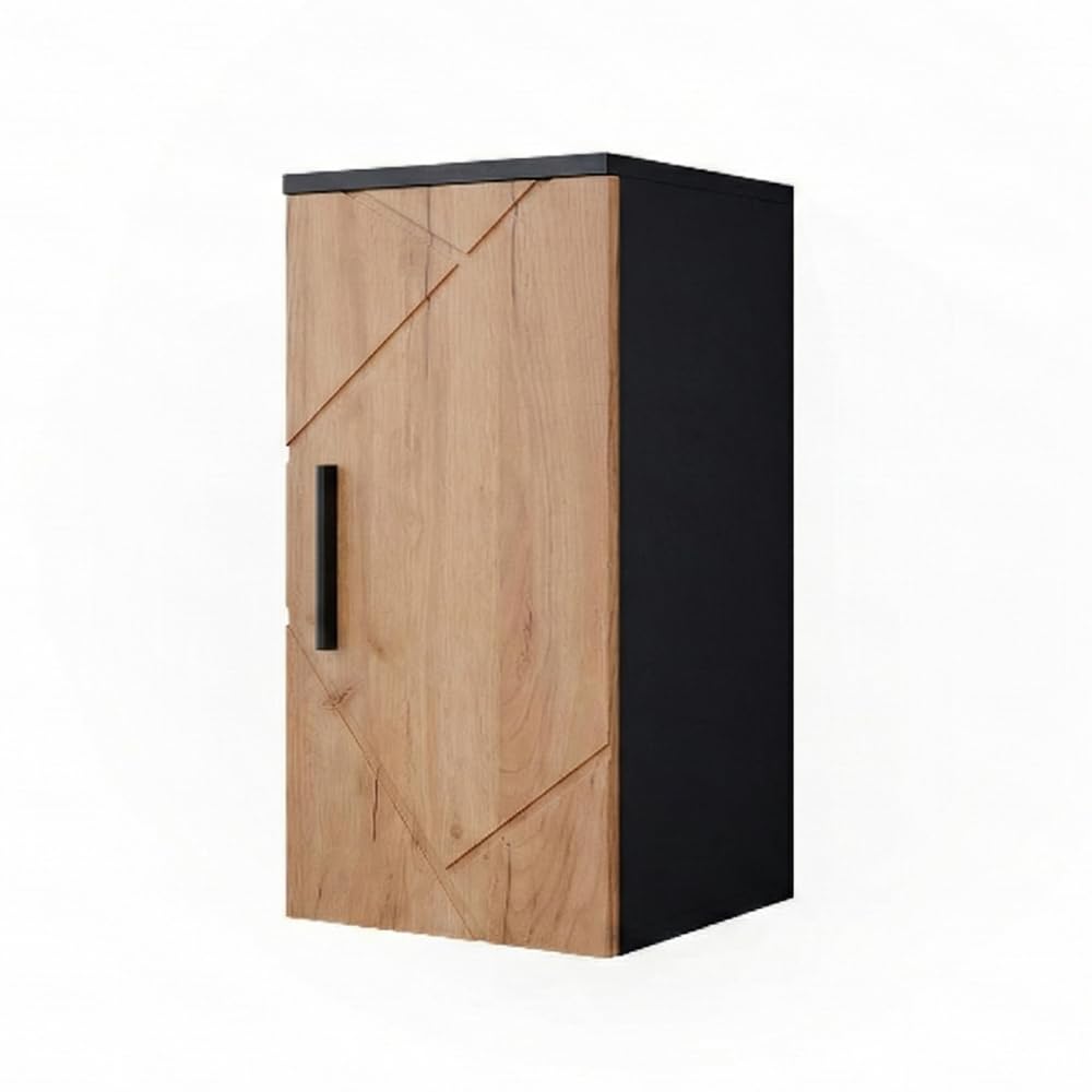Vicco Armario de baño Irma, Oro Power Roble/Antracita, 30 x 59 cm, Apto para Montaje en Pared y combinable con Otros Muebles Irma