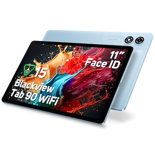 Blackview Android 15 Tablet 11 Pulgadas Tab90Wifi, 12GB RAM 128GB ROM/2TB TF Gaming Tablets,...