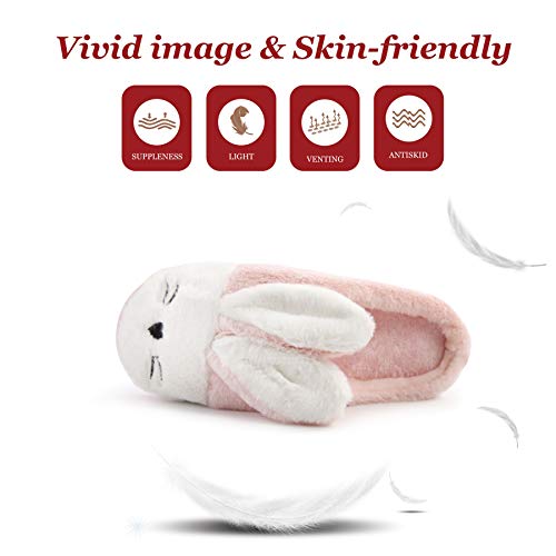 Women Memory Foam House Slippers Cozy Cute Bunny Animal Home Slipper Indoor Outdoor Birthday for Girls Ladies2