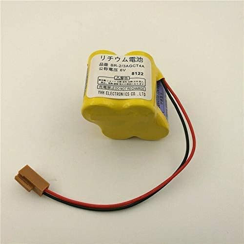 Miniatura 4 de 5 baterías de repuesto BR-23AGCT4A 6 V PLC para controles FANUC A98L-0031-0025 CNC Mahine wPlug US