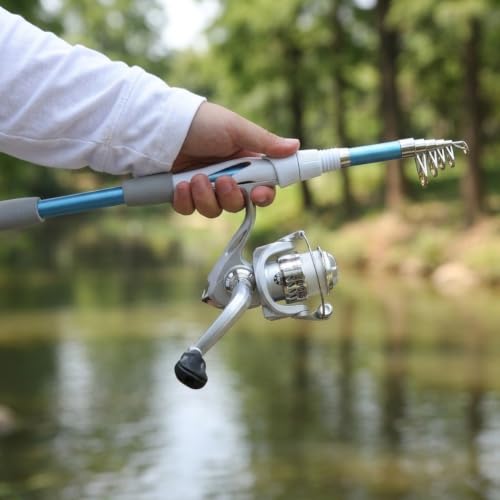 Kit de pesca completo con bolsa para solucionar la falta de espacio al viajar 4