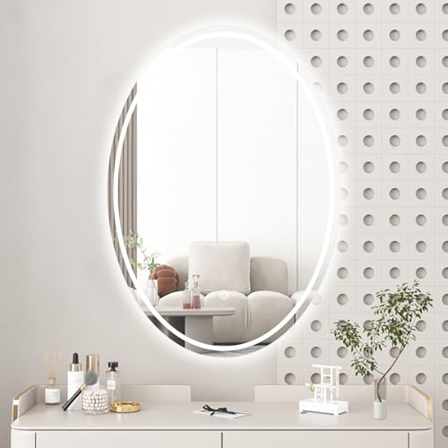 Ǌ| ojeB~[ ȉ~`  EH[~[ LEDƖt ϋ  t[X Wall Mirror iK OF ^b` Ǌ|~[ ʑ  Uh~ h CN~[ Cgt ~[