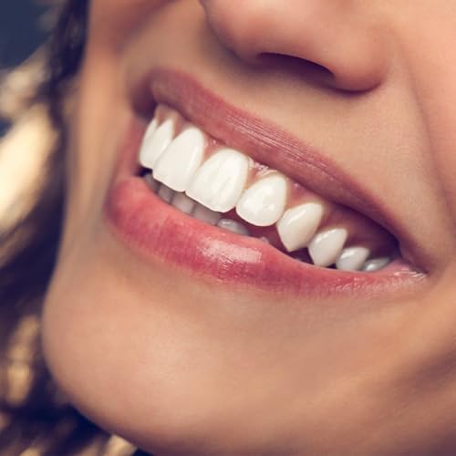 Comfort Fit Fake Teeth - Denture Cosmetic Care, Protect Your Teeth & Regain Confident DIY Smile, Top & Bottom Veneer, Bleached White - Thumbnail 5