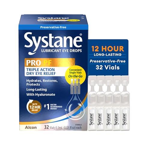 Systane PRO PF Multi-dose Preservative-Free Lubricant Eye Drops 32 Vials