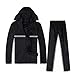 Produktbild EWQG-Pfanne Reflektierender Regenanzug Wasserdicht und Winddicht Wiederverwendbar Regen Jacke und Hose Anzug Kombi Hoehe Sichtbarkeit -AA Schutz Overall (Size : 170-180cm)