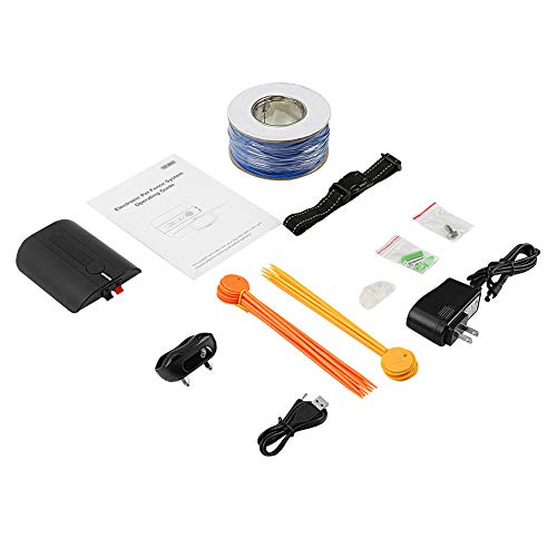 COVONO Pet Containment System, Electric Dog Fence (In-ground/Aboveground Installation,Waterproof/Rechargeable Collar,Static/Tone Correction,Support 1 Dog)