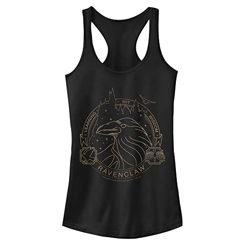Chemise Ravenclaw Harry Potter Line Art pour Femme en coton léger