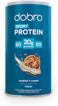 Sport Protein, Dobro, Suplemento Proteico Vegetal em Pó, Blend de...