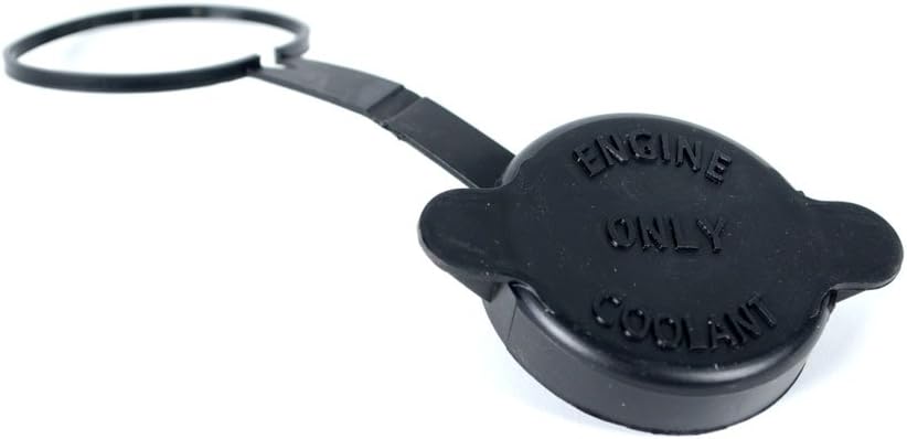Black Plastic Coolant Cap Located on Coolant Bottle fits Wrangler YJ and CJ